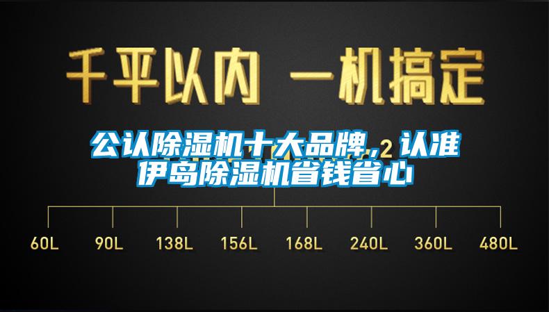 公認除濕機十大品牌，認準伊島除濕機省錢省心