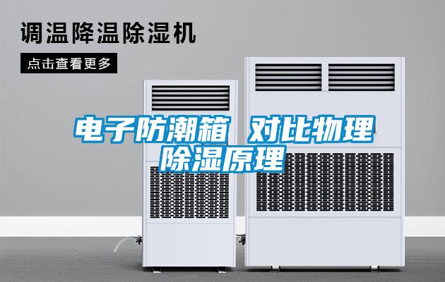 電子防潮箱 對比物理除濕原理