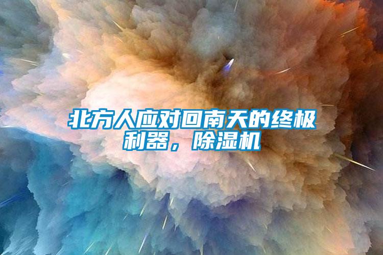 北方人應對回南天的終極利器，除濕機