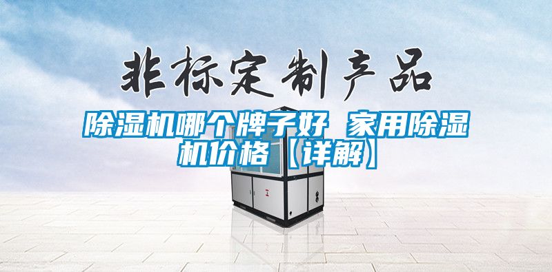 除濕機哪個牌子好 家用除濕機價格【詳解】