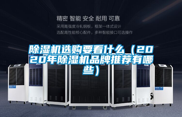 除濕機選購要看什么（2020年除濕機品牌推薦有哪些）